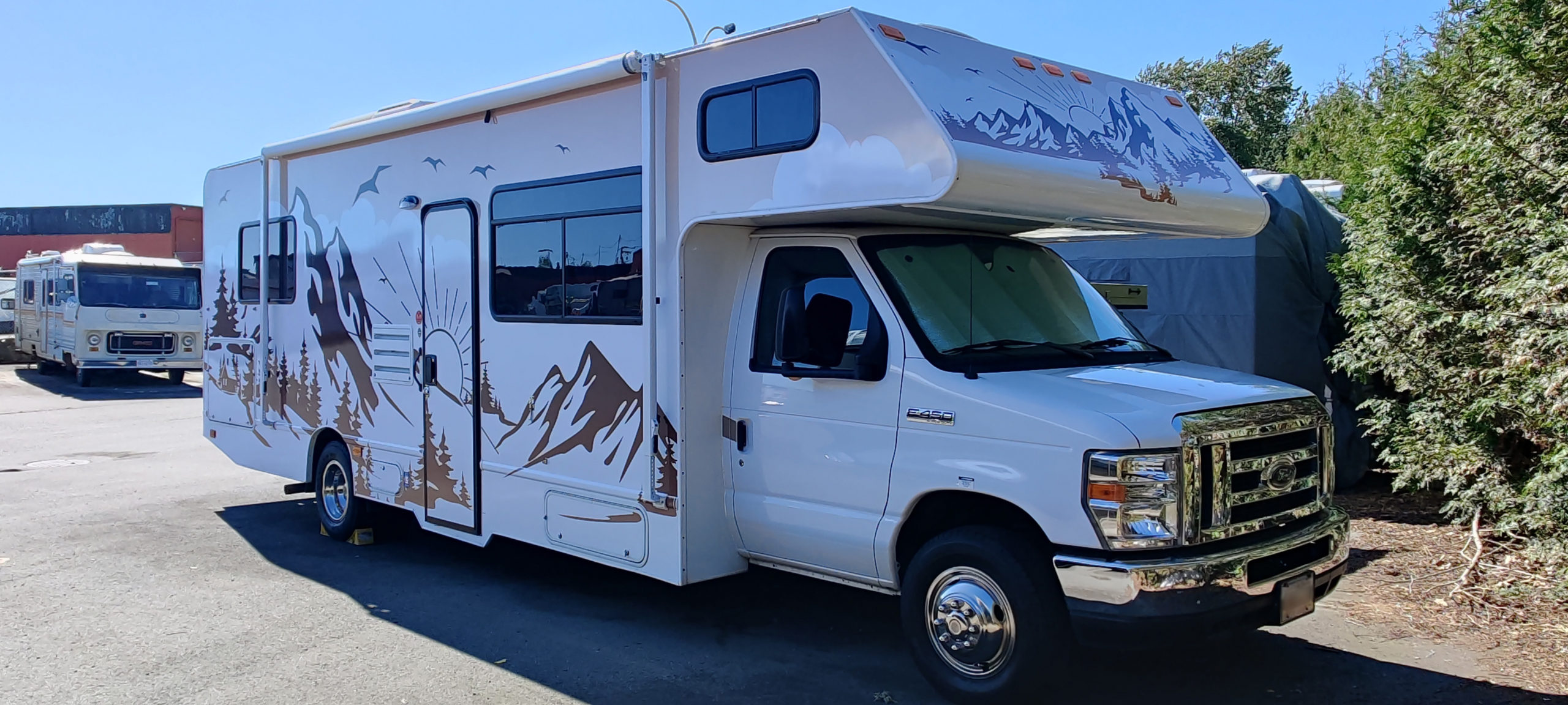 Camper van full wrap